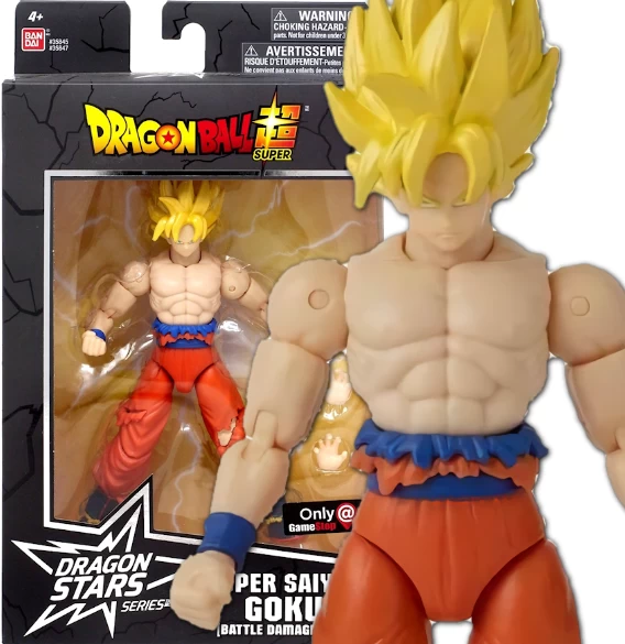 Dragon Stars  Super Saiyan Goku (Battle Damage Ver.) - DBZ - Exclusive 2019