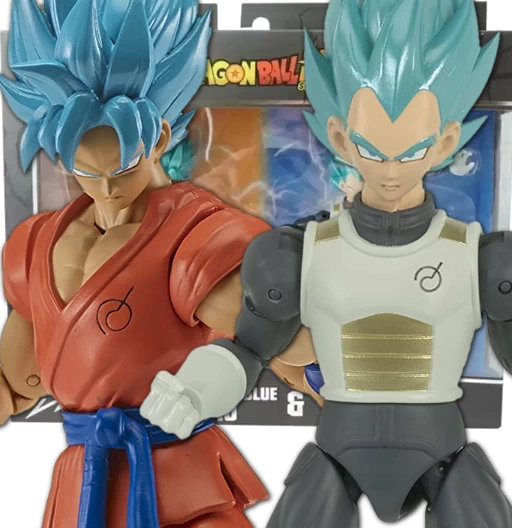 Super Saiyan Blue Goku & Super Saiyan Blue Vegeta