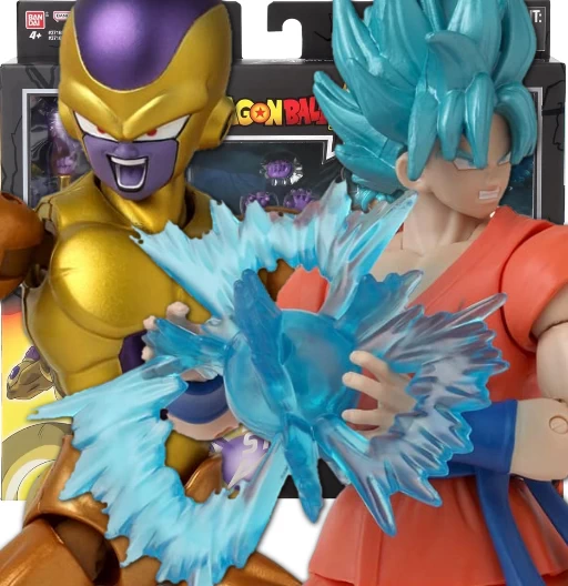 Golden Frieza VS Super Saiyan Blue