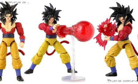Super Saiyan 4 Goku (GT Ver.) Dragon Stars Series Power UP Pack Poses de la figura