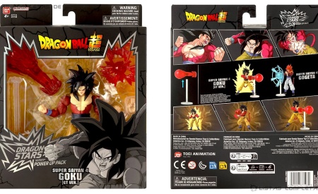 Super Saiyan 4 Goku (GT Ver.) Dragon Stars Series Power UP Pack Caja de la figura