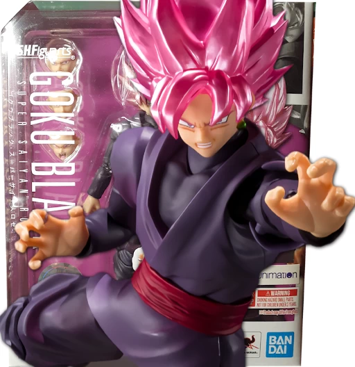 SHF - DB Super - Goku Black Super Saiyan Rose - 2021