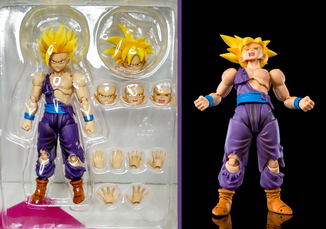 Super Saiyan Son Gohan (Battle Damage) - S.H. Figuarts - 2017 - 01