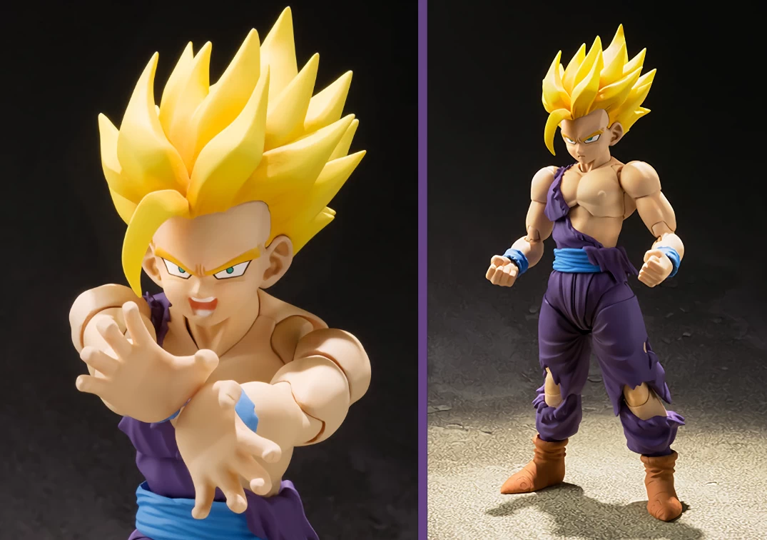 Super Saiyan Son Gohan (Battle Damage) - S.H. Figuarts - 2017 - 02