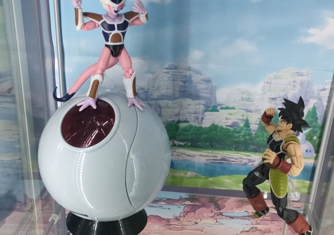 SHF de Bardok vs Frieza First Form Dragon Stars