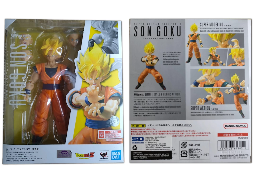 Caja del SHF de Goku SSj Full Power