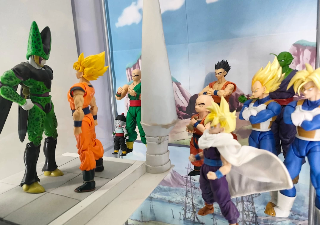 SHF Son Goku SSJ Full Power Vs Cell - En el Cell Game