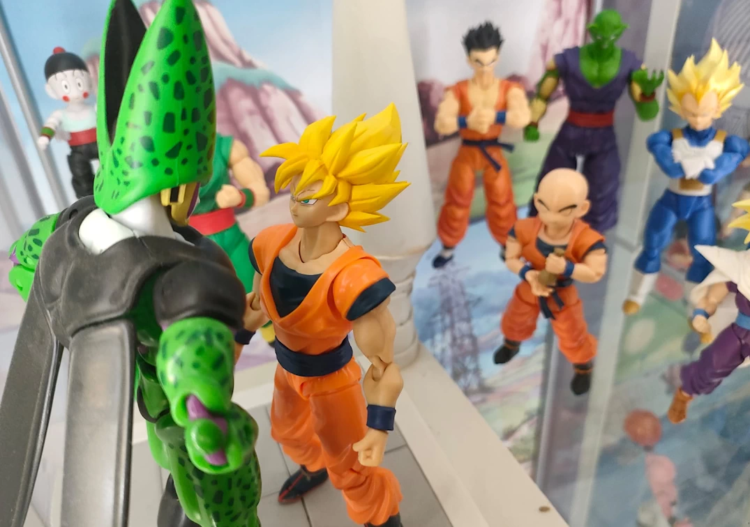 SHF Son Goku SSJ Full Power Vs Cell - En el Cell Game