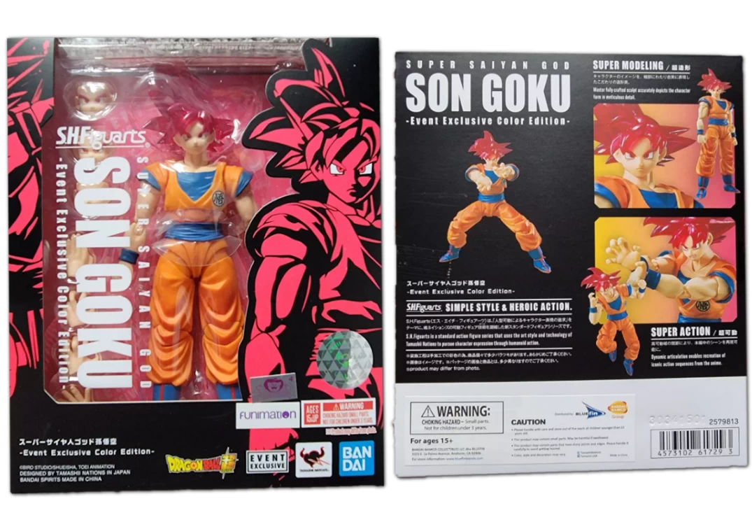 Caja del SHF de SSJ God Son Goku 'Event Exclusive' 2021