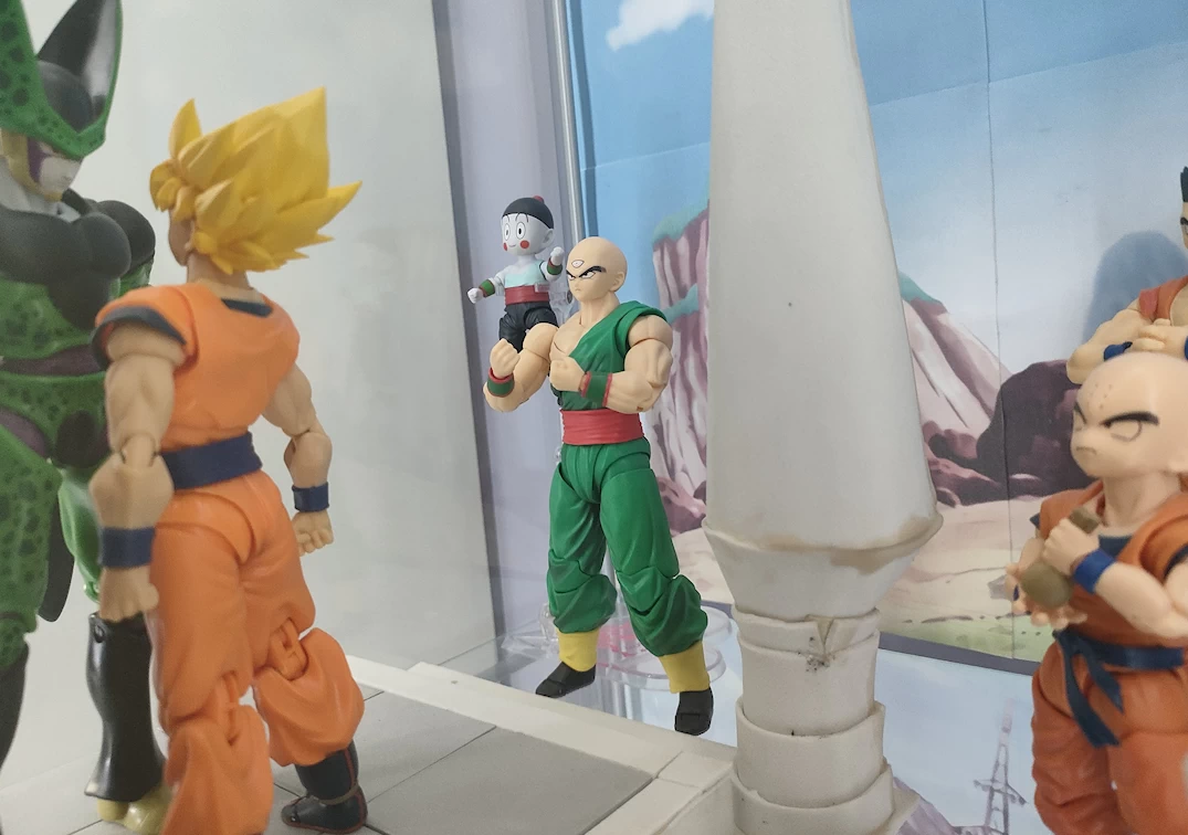 SHF - Tenshihan y Chaoz en el Cell Game
