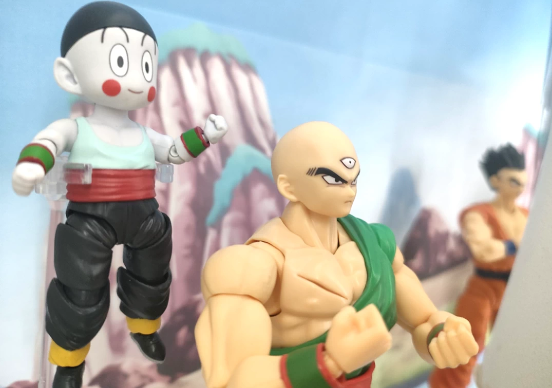 SHF - Tenshihan y Chaoz en el Cell Game