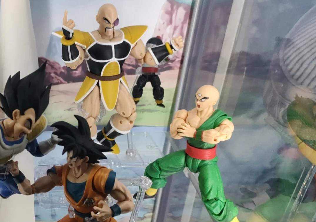 SHF de Tenshihan & Chaoz VS Nappa Dragon Stars