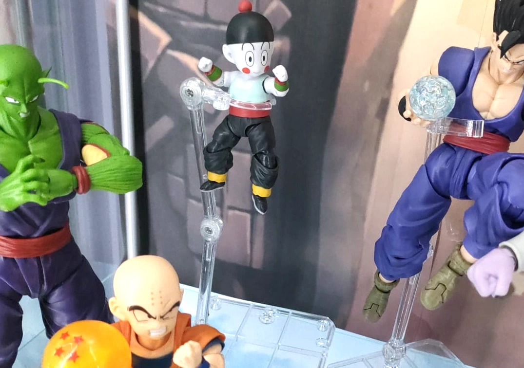 SHF's de Tenshihan & Chaoz junto a los Guerreros Z vs Frieza Second Form