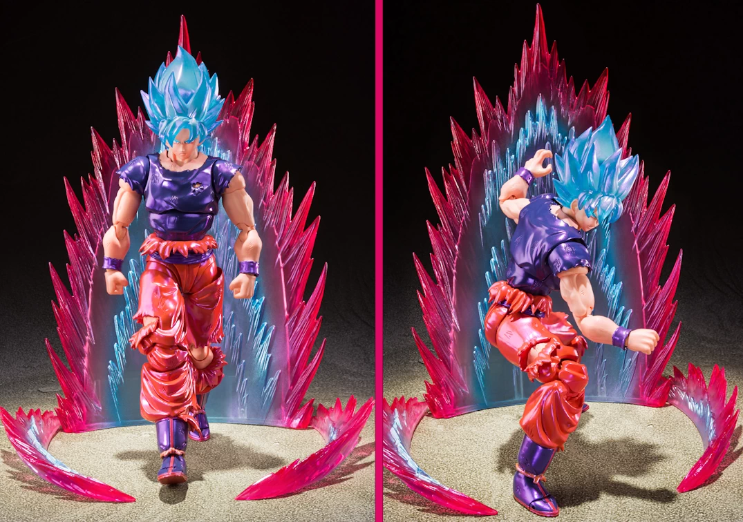 Fotos promocionales del SHF de SSJ Blue Goku Kaio-Ken 'Event Exclusive' 2021