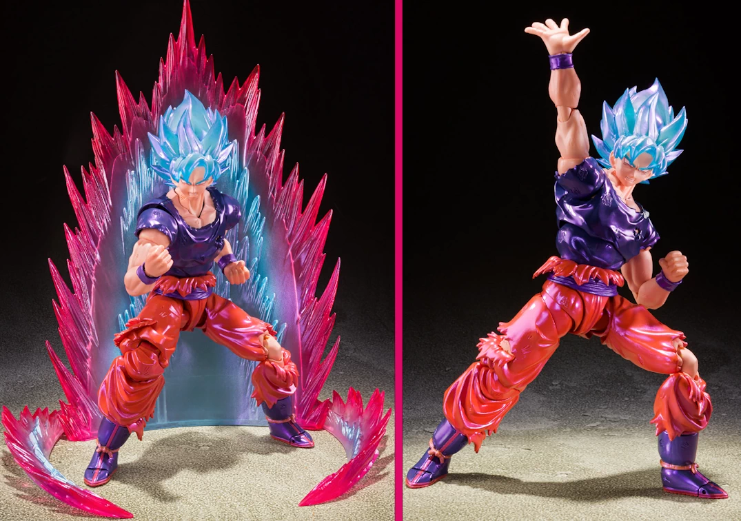 Promocionales del SHF de SSJ Blue Goku Kaio-Ken 'Event Exclusive' 2021