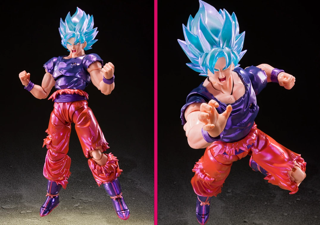 Fotos promocionales del SHF de SSJ Blue Goku Kaio-Ken 'Event Exclusive' 2021