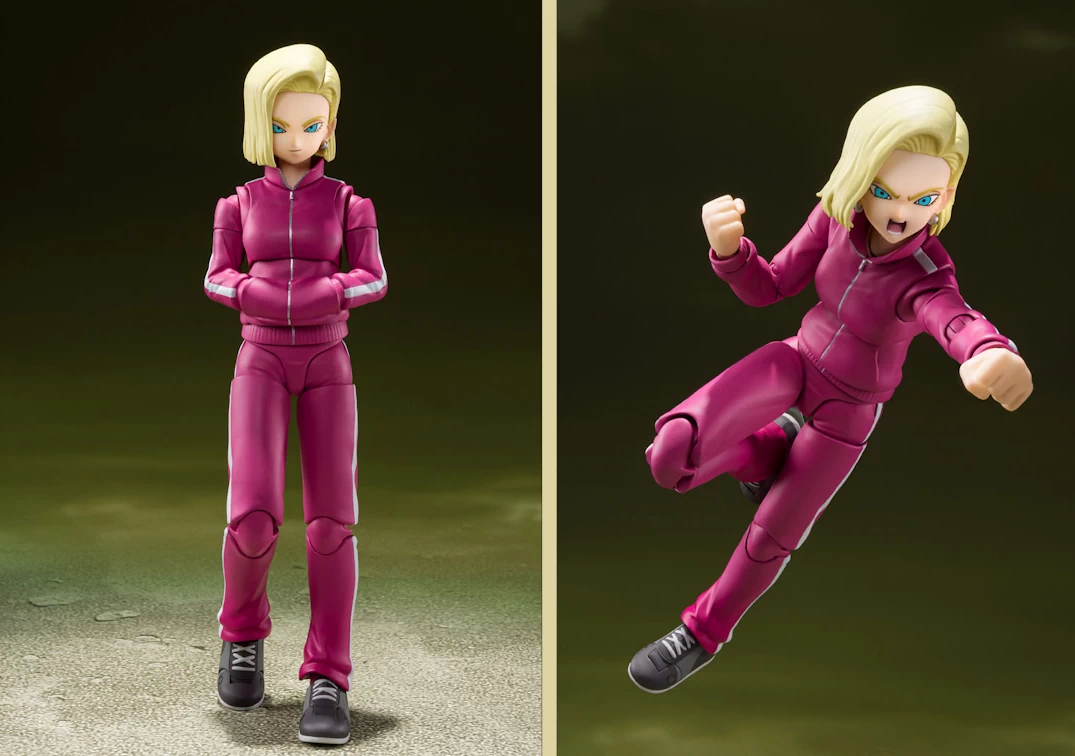 Fotos promocionales del SHF de Android 18 "Universe Survival Saga" 2021