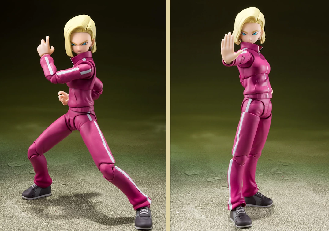 Fotos promocionales del SHF de Android 18 "Universe Survival Saga" 2021