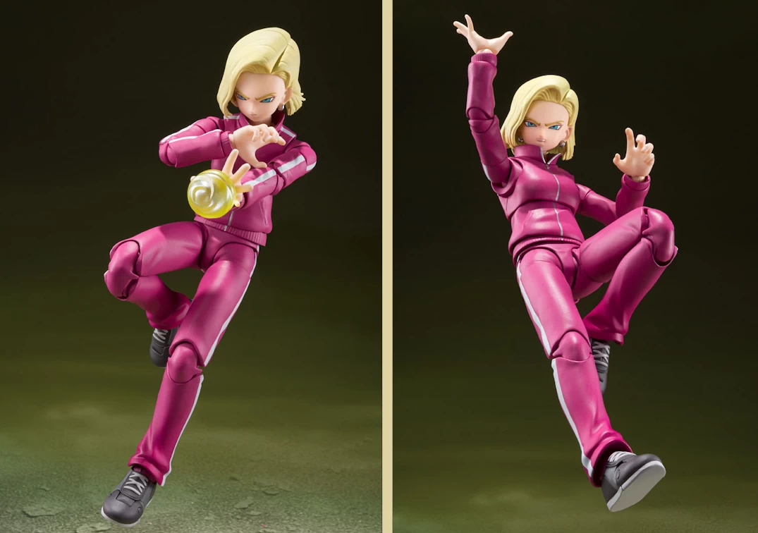 Fotos promocionales del SHF de Android 18 "Universe Survival Saga" 2021