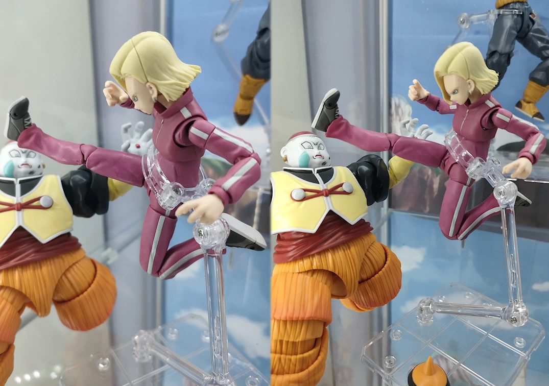 Android 18 vs Android 19 - SH Figuarts