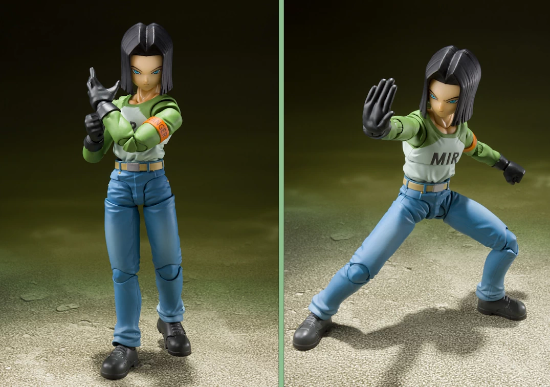 Imágenes Promocionales del SHF de Android 17 'Universe Survival Saga'