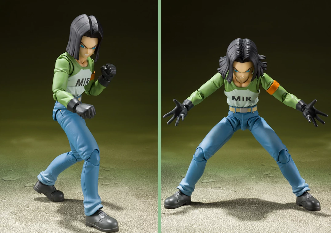 Imágenes Promocionales del SHF de Android 17 'Universe Survival Saga'