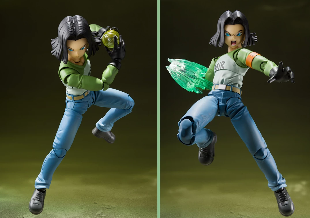 Imágenes Promocionales del SHF de Android 17 'Universe Survival Saga'