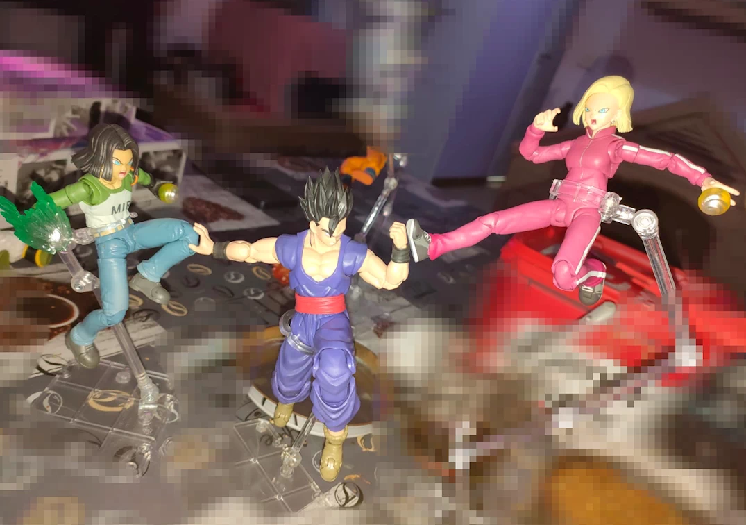 SHF's de Android 17 & Android 18 'Universe Survival Saga' VS Ultimate Gohan 'Super Hero'