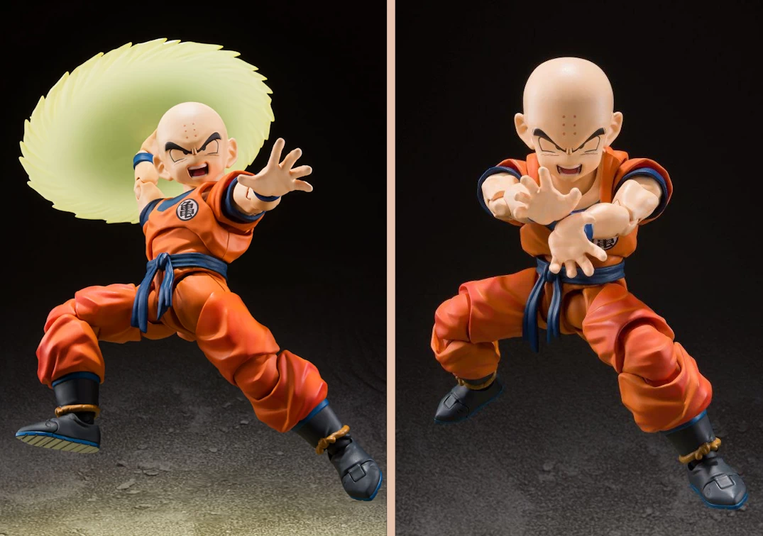Promocionales del SHF de Krillin 'Earth's Strongest Man'