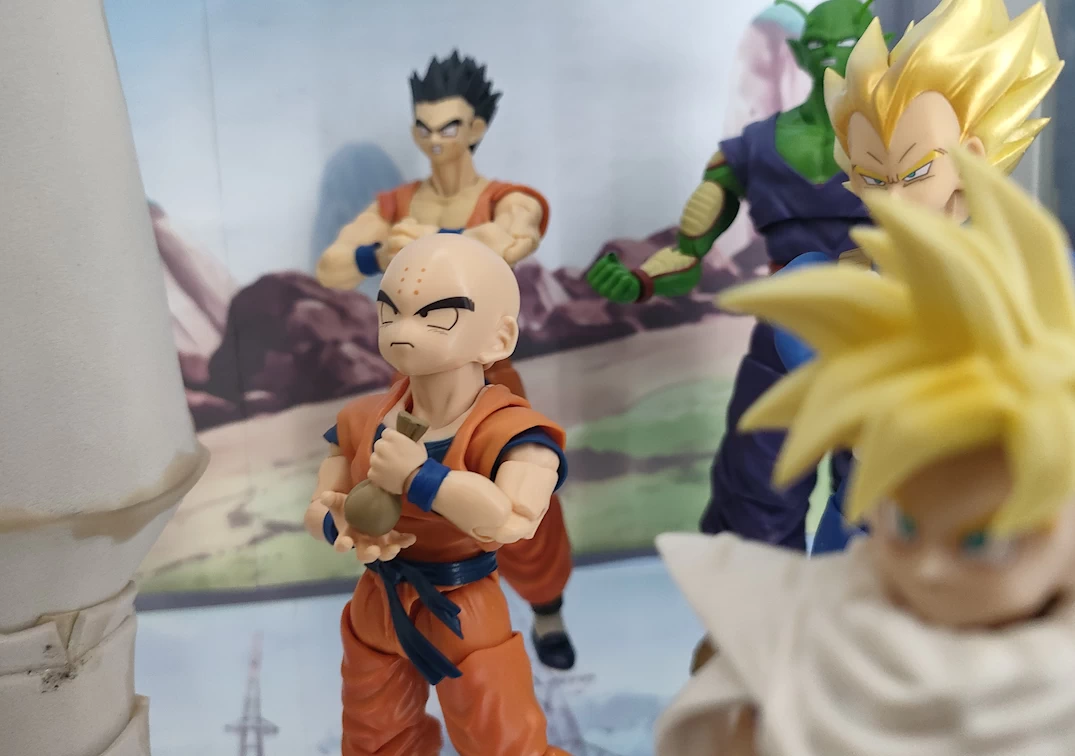 Krillin SH Figuarts en los Cell Games