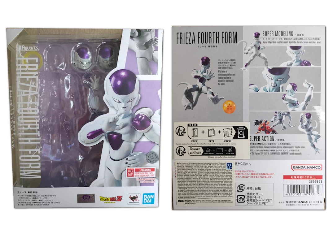 Caja del SHF de Frieza Fourth Form
