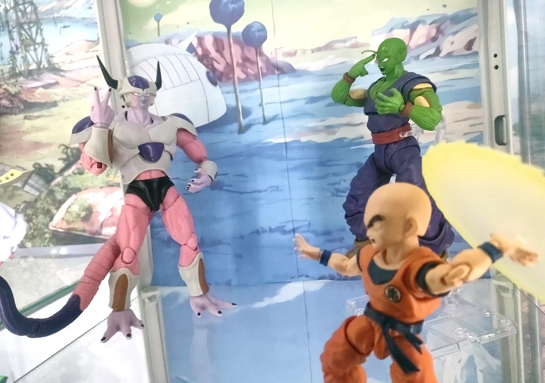SHF Piccolo & Krillin VS Frieza Second Form