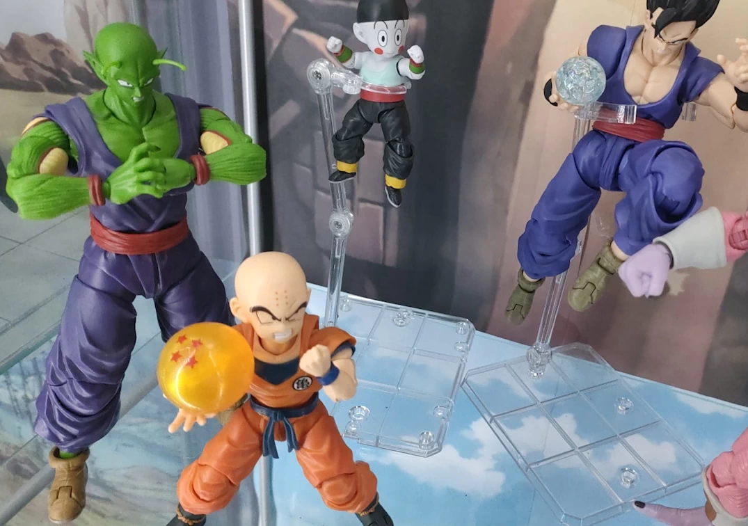 SHF de Piccolo 'Super Hero' y otros guerreros Z VS Frieza Second Form