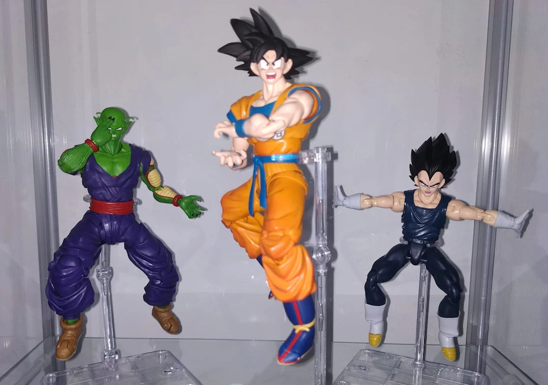 SHF's de Son Goku, Vegeta y Piccolo 'Super Hero'