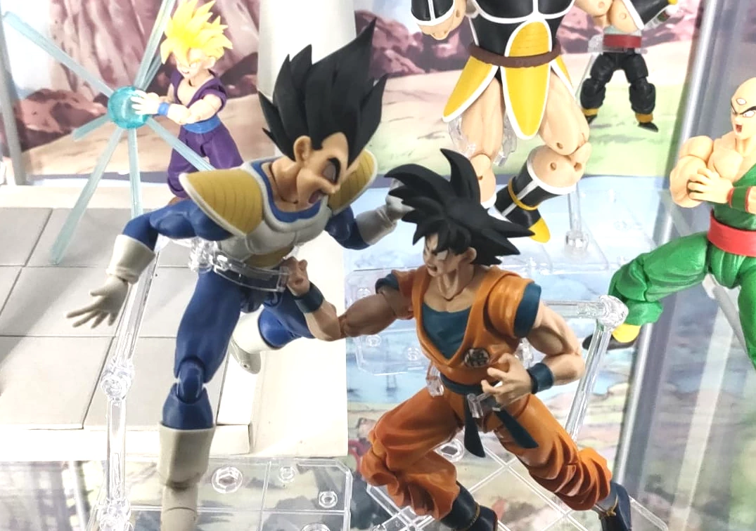 SHF de Son Goku 'Super Hero' VS Vegeta