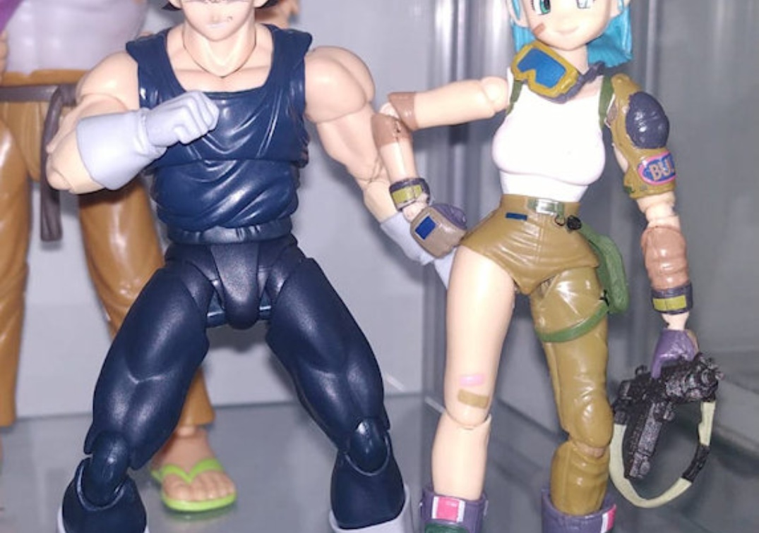 SHF de Vegeta 'Super Hero' Con Bulma