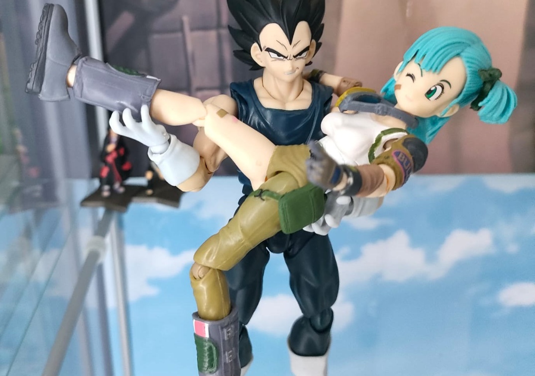 SHF de Vegeta 'Super Hero' Con Bulma