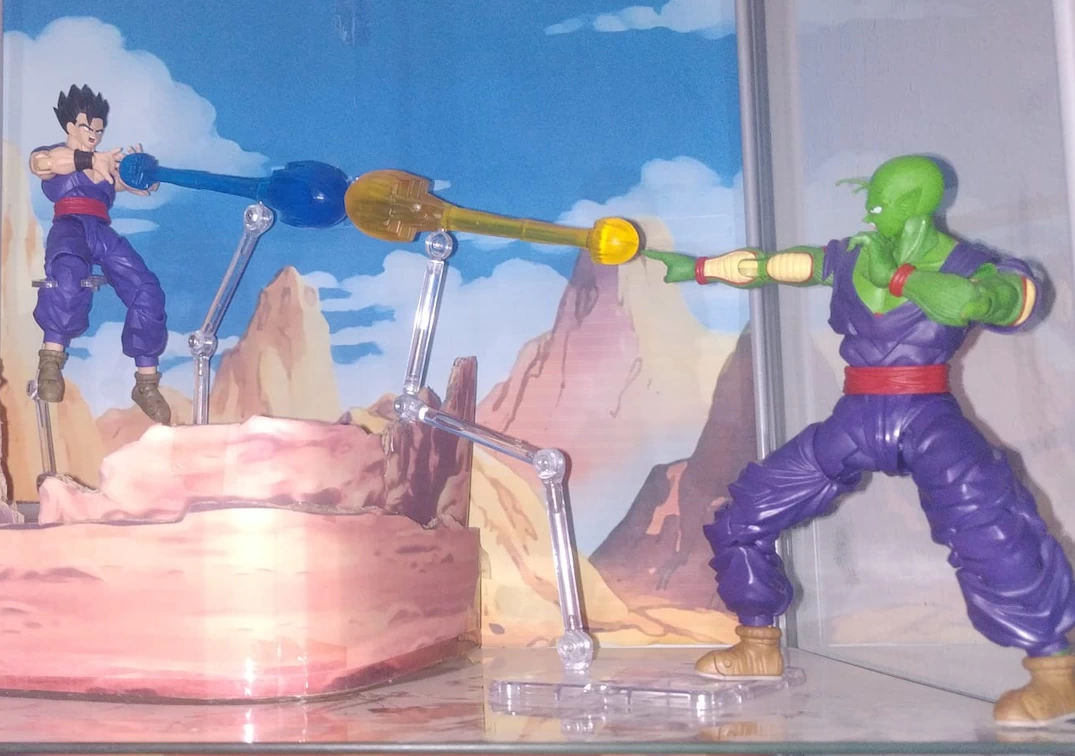 SHF de Ultimate Gohan 'Super Hero' VS Piccolo 'Super Hero'