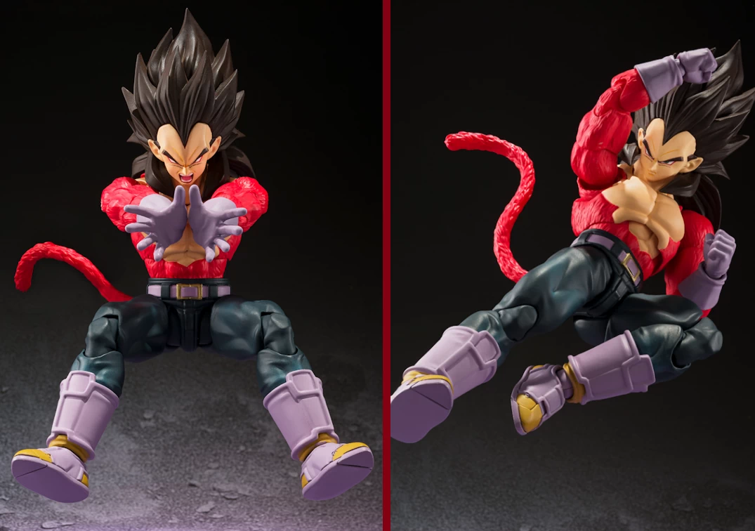 Fotos promocionales del SHF de Super Saiyan 4 Vegeta 2022
