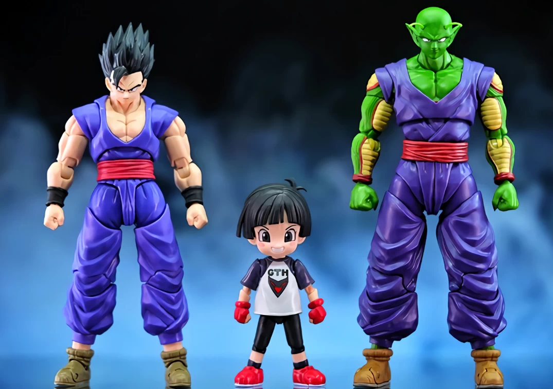 Comparando los SHF de Pan, Piccolo y Ultimate Son Gohan 'Super Hero'