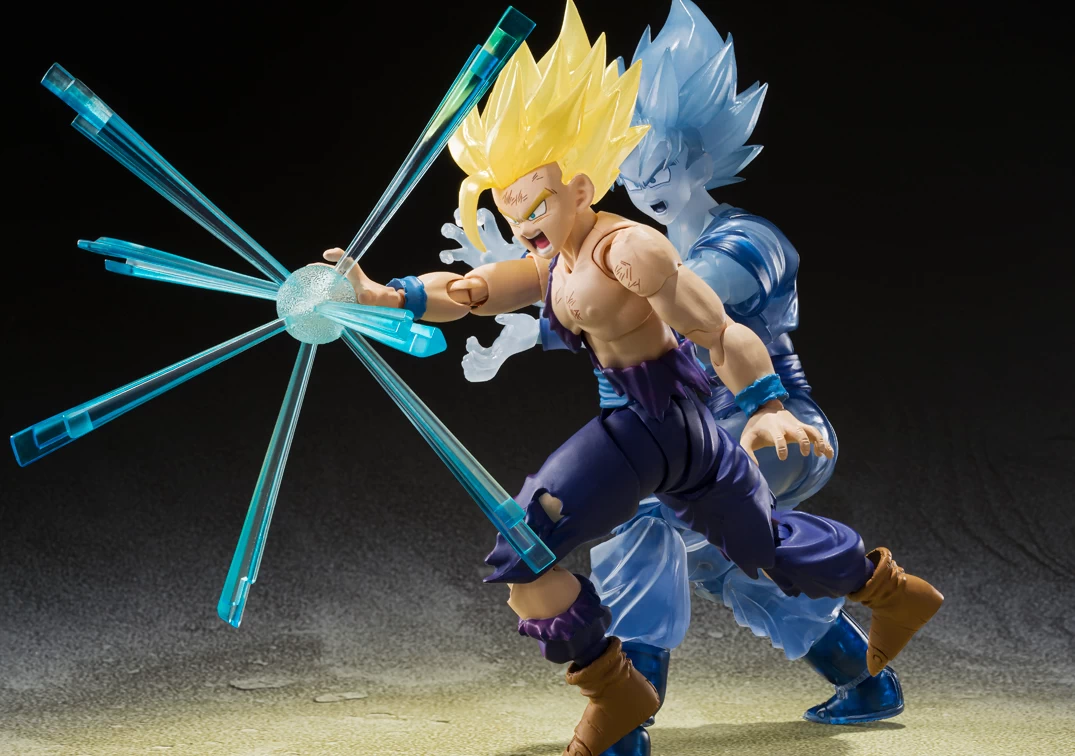 Foto promocional del SHF de SSJ 2 Gohan & SSJ Goku 'Exclusive Edition' 2023