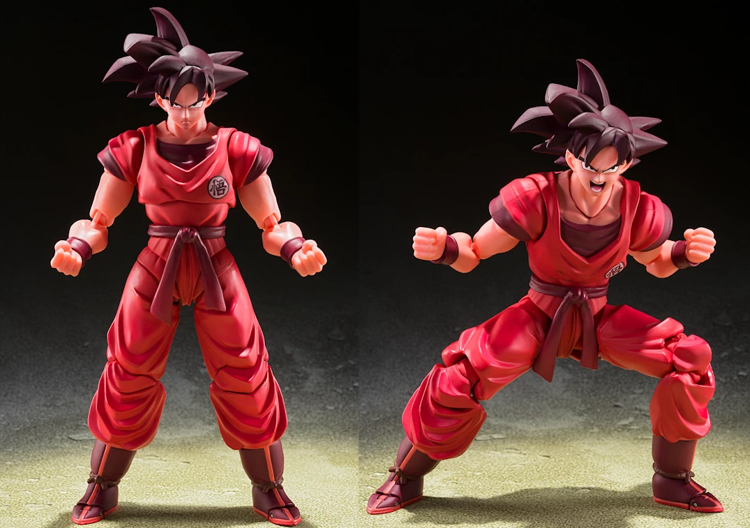 Fotos promocionales del SHF de Goku Kaio-Ken '180000 Power level' 2023