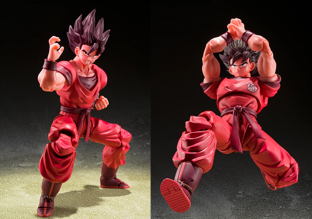 Fotos promocionales del SHF de Goku Kaio-Ken '180000 Power level' 2023