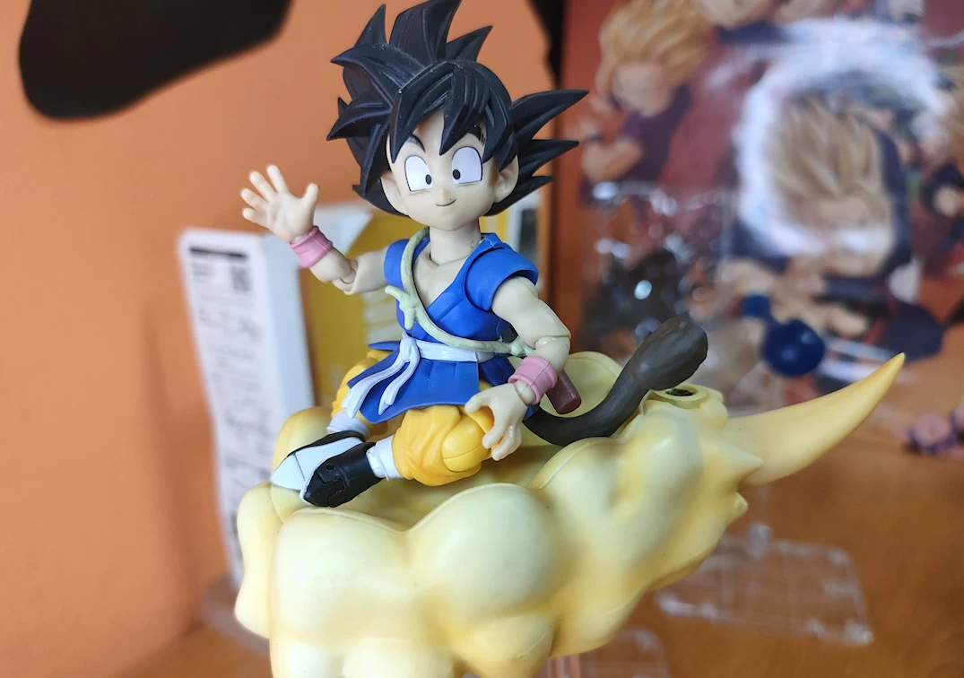 Foto posando del SHF de Son Goku 'GT' 2024