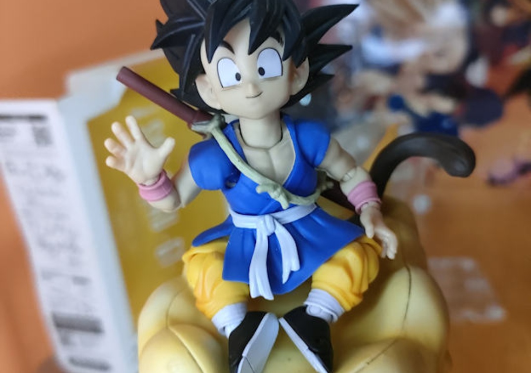 Foto posando del SHF de Son Goku 'GT' 2024