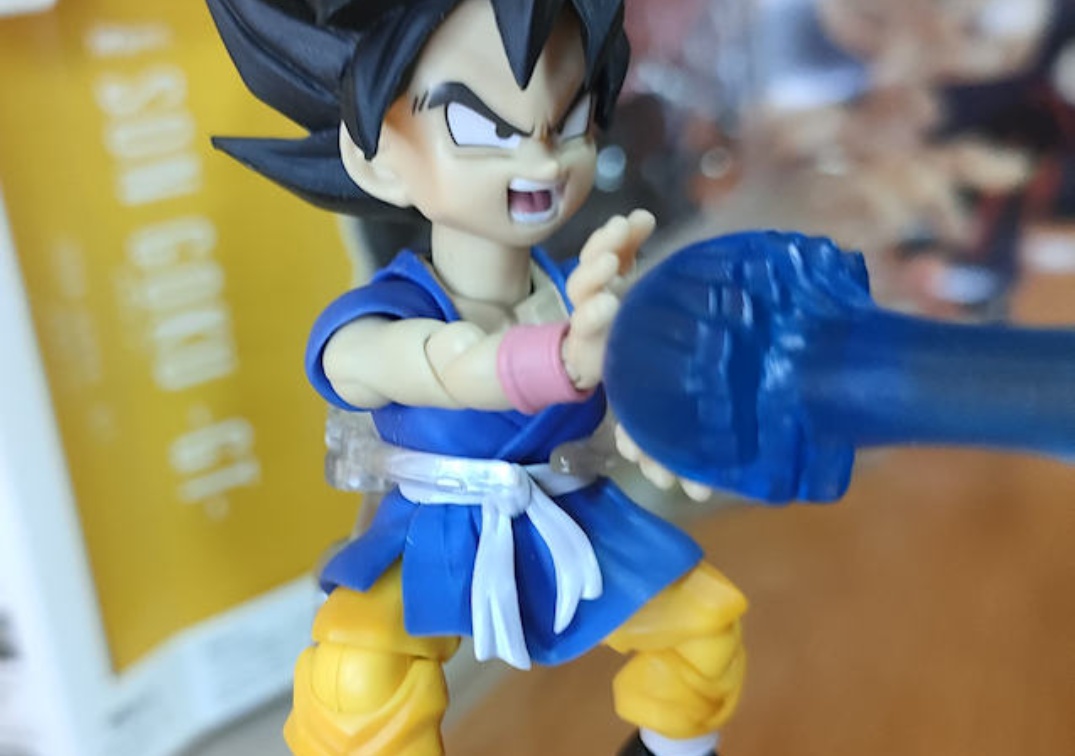 Foto posando del SHF de Son Goku 'GT' 2024