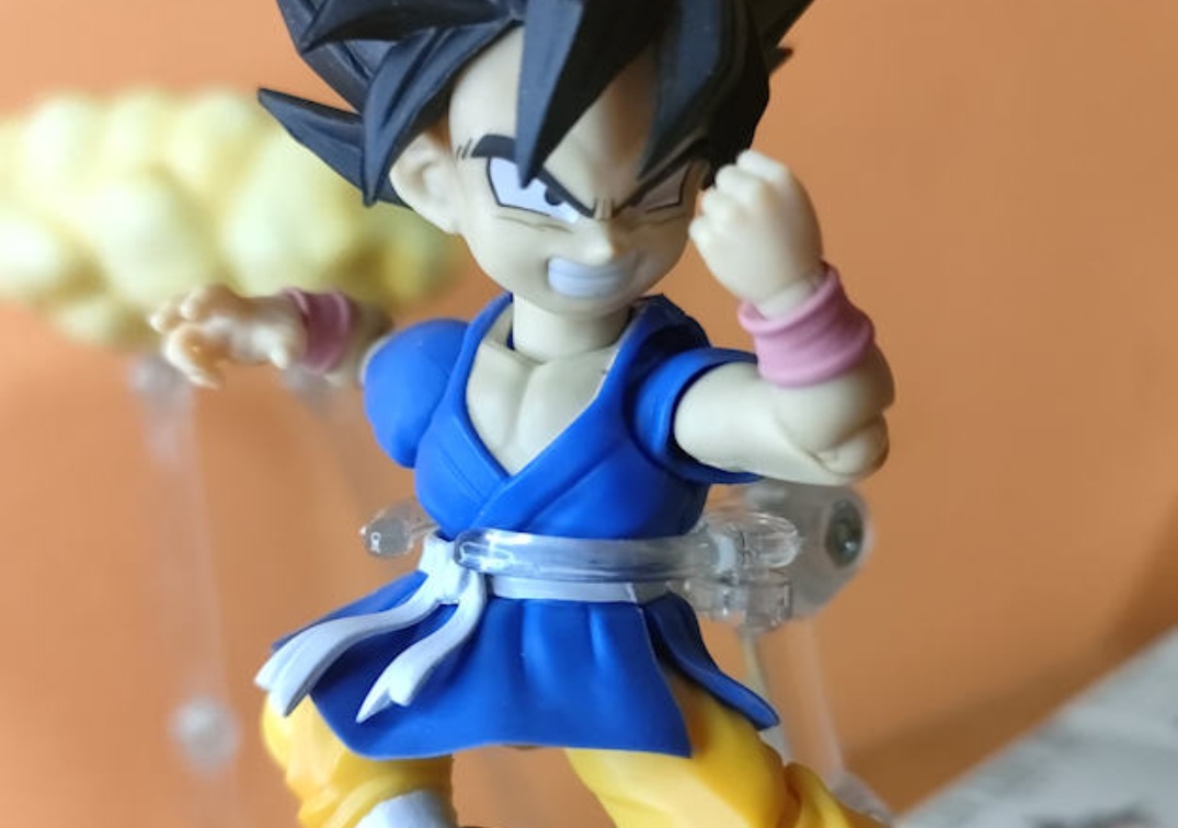 Foto posando del SHF de Son Goku 'GT' 2024