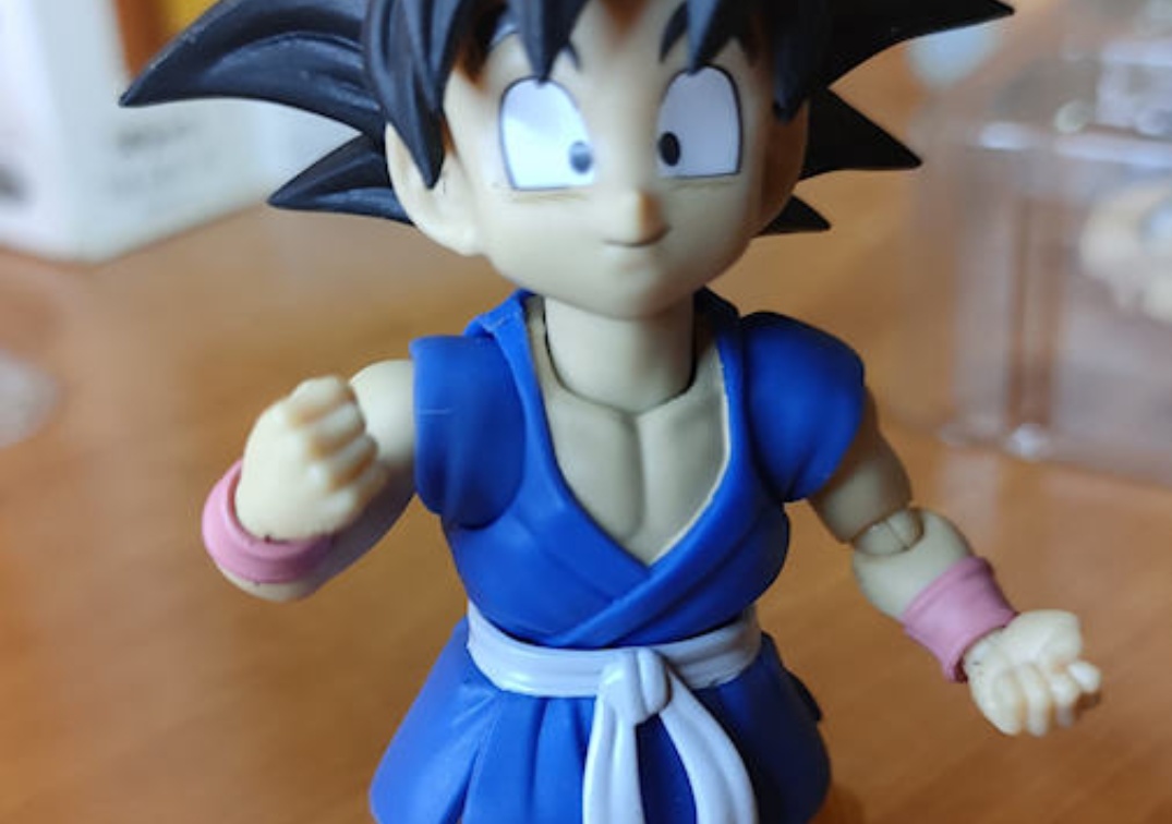 Foto posando del SHF de Son Goku 'GT' 2024