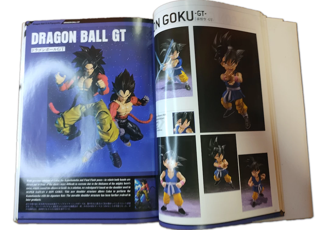 Figupedia (Hojas interiores) del SHF de Goku Ultra Instinct 'Toyotaro Edition' 2024