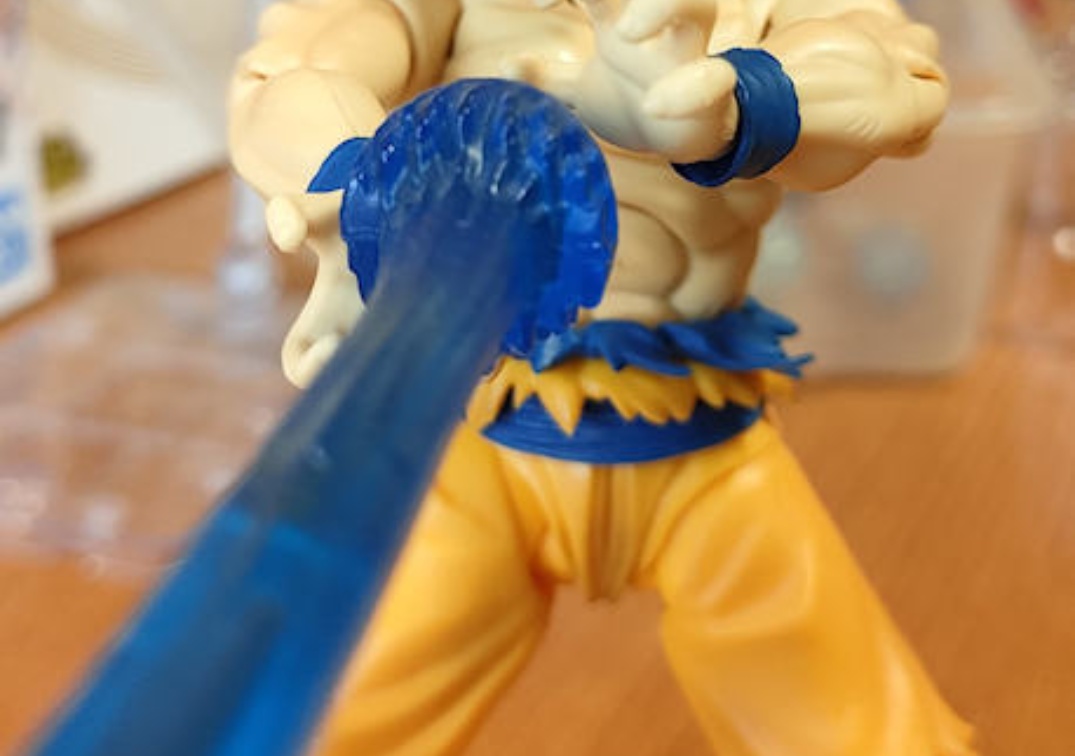 Foto posando del SHF de Goku Ultra Instinct 'Toyotaro Edition' 2024